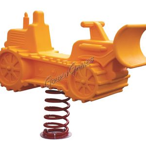 jeu à ressort en polyéthylène / transport / monoplace