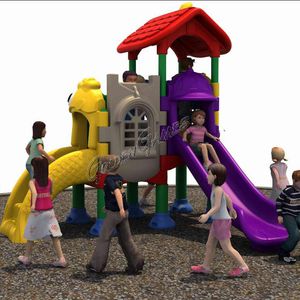 structure de jeu pour aire de jeux / pour crèche / pour établissement public / en polyéthylène
