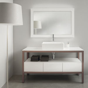 console pour lavabo en bois 1
