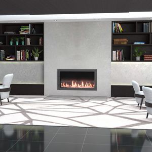 carrelage d'intérieur / de sol / en pierre reconstituée / grand format