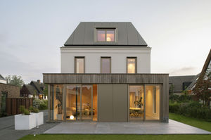 façade ventilée en aluminium prélaqué