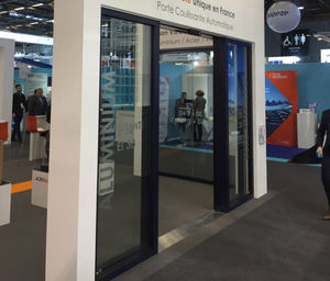 porte d'extérieur / coulissante / en aluminium / de sécurité