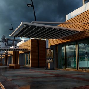 pergola suspendue