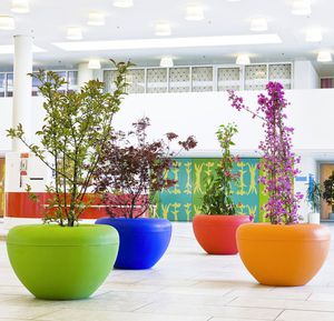 jardinière en polyéthylène rotomoulé