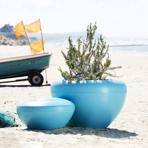jardinière en plastique recyclé