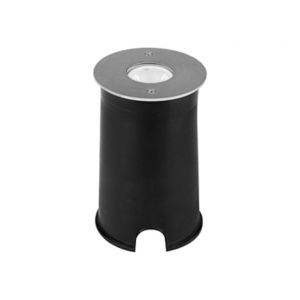 luminaire encastrable au sol / à LED / rond / d'extérieur
