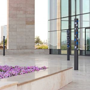 colonne lumineuse contemporaine