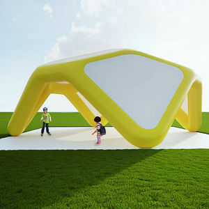 structure gonflable avec membrane en pvc / pour le secteur événementiel
