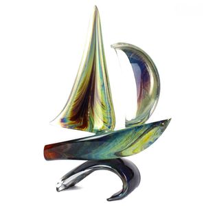 sculpture en verre de Murano