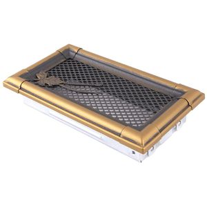 grille de ventilation en acier