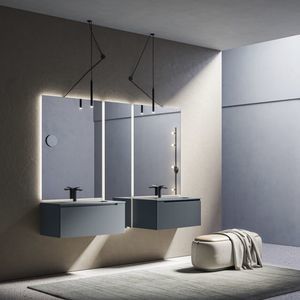meuble vasque double
