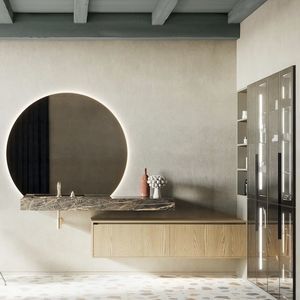 meuble vasque suspendu