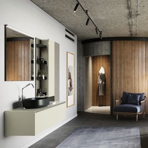 meuble vasque suspendu
