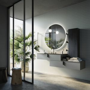 meuble vasque suspendu