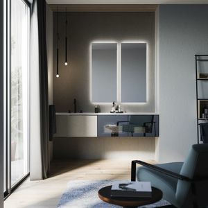 meuble vasque suspendu