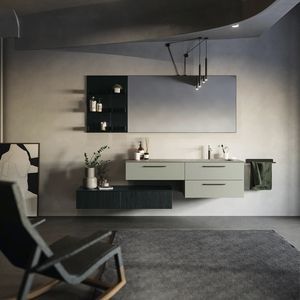 meuble vasque suspendu