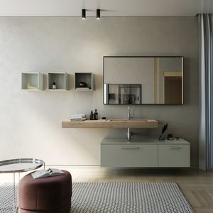 meuble vasque suspendu