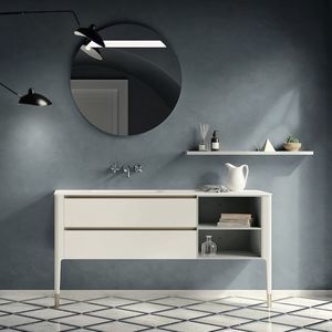 meuble vasque mural