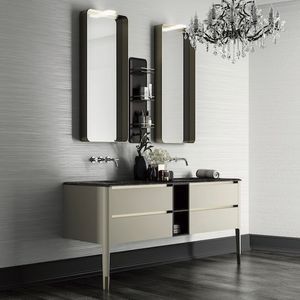meuble vasque double