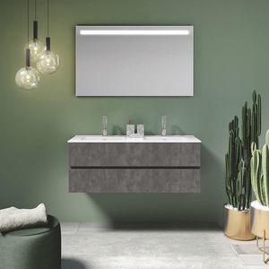 meuble vasque double