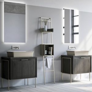 meuble vasque double
