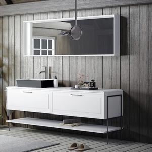 meuble vasque suspendu