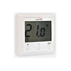 thermostat d'ambiance / pour chauffage au sol / avec affichage numérique