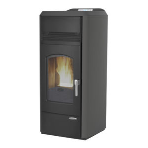 poêle chaudière à granulés / en métal / contemporain / 0 - 5 kW