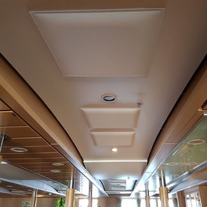 faux-plafond en tissu