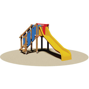 toboggan droit / pour aire de jeux