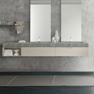 meuble vasque suspendu