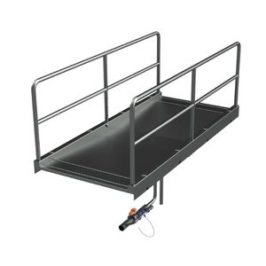 pédiluve en inox 316 L