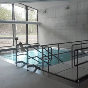 bassin de rééducation en acier inoxydable