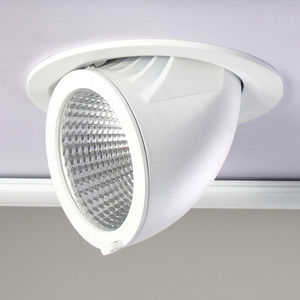 spot encastrable au plafond / à LED / rond / en fonte d'aluminium