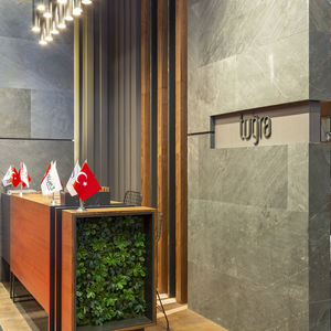 banque d'accueil modulable