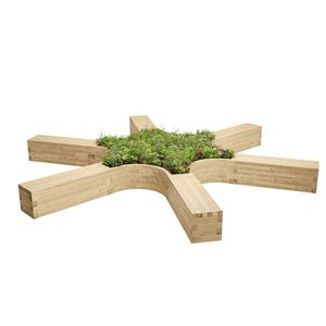 jardinière en pin