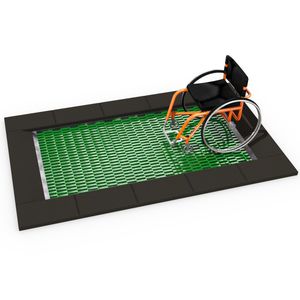 trampoline pour aire de jeux