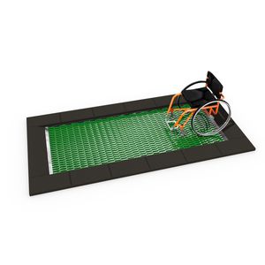 trampoline pour aire de jeux