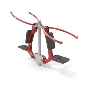appareil de musculation tirage haut / presse à épaules / d'extérieur