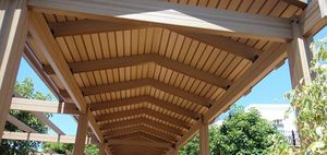 pergola autoportée