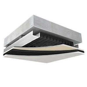 panneau d'isolation acoustique pour plafond