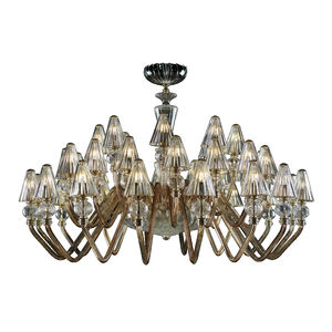 lustre classique / en verre / en métal / à LED