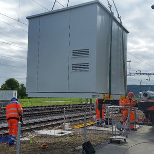 cabine préfabriquée à usage technique