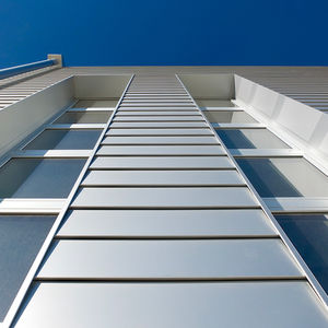 bardage en acier / en cuivre / en aluminium / pour alliage zinc-titanium
