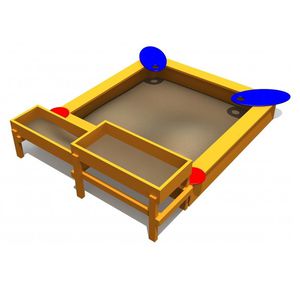 bac à sable pour aire de jeux