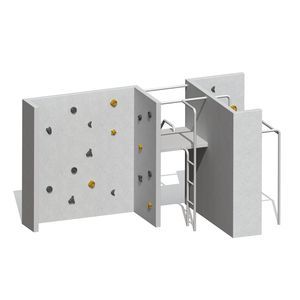 mur d'escalade fixe