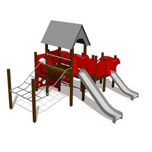 structure de jeu pour aire de jeux