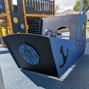 structure de jeu pour aire de jeux