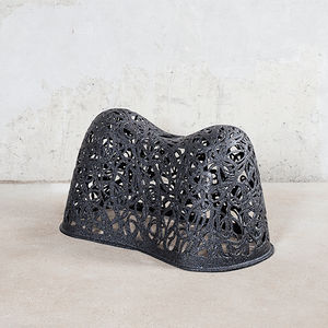 repose-pied contemporain / en fibre de basalte / de jardin