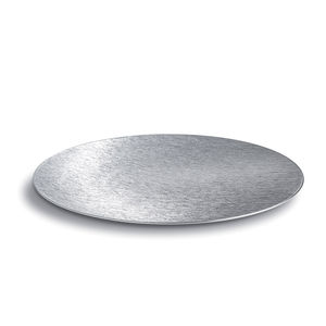 assiette plate / ronde / en aluminium / professionnelle